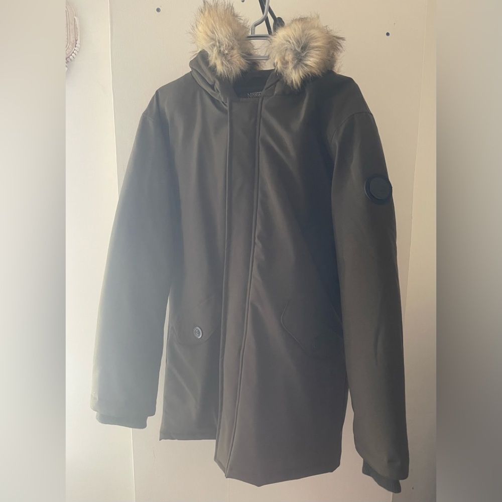 Geographical Norway Hooded Parka Size Small